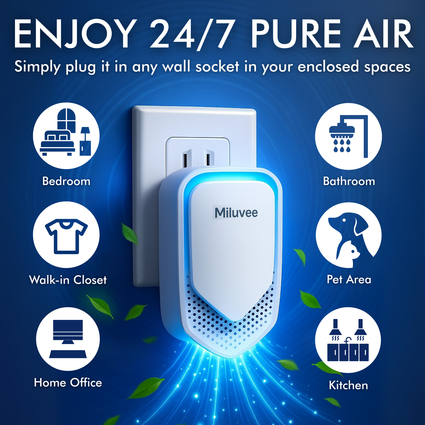 Premium Plug In Air Ionizer