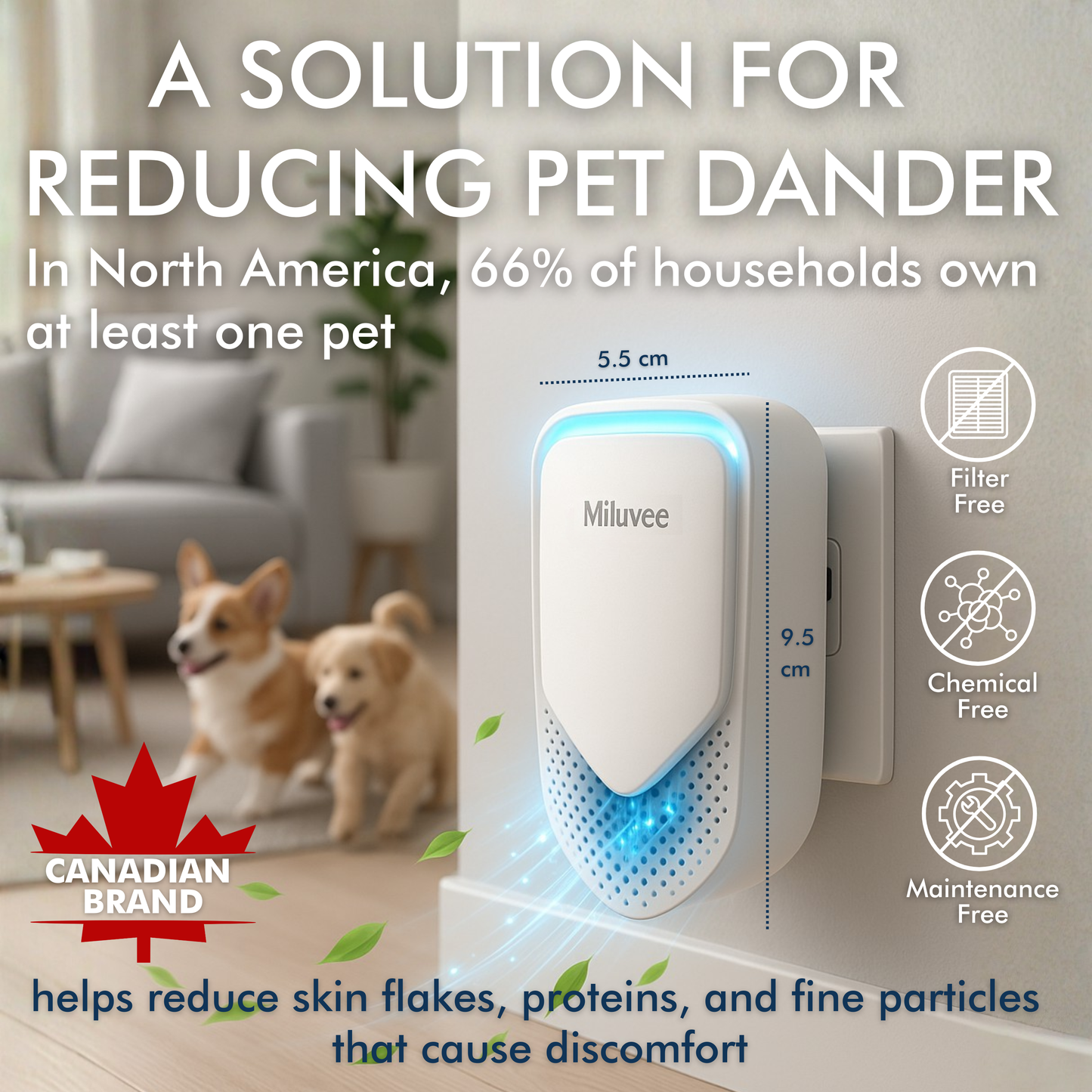 Premium Plug In Air Ionizer