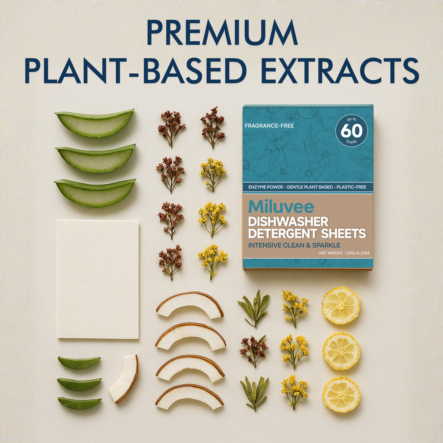 Dishwasher Detergent Sheets (60 Loads)