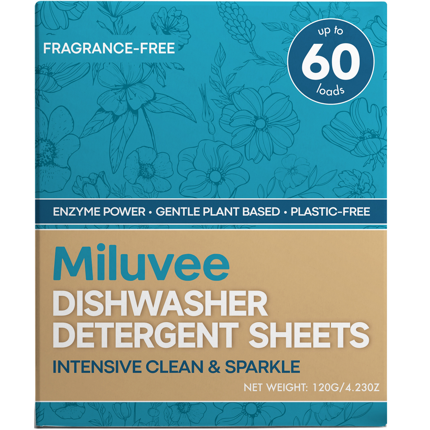 Dishwasher Detergent Sheets (60 Loads)